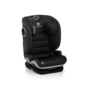 Scaun auto, Be Cool, Mars I-Size, 100-150 cm, 4-12 ani, Cu isofix, Protectie superioara in caz de impact lateral - SPS, Cu tetiera reglabila, Conform cu standardul european de securitate ECE R129, Dark