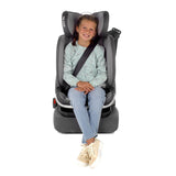 Scaun auto, Be Cool, Mars I-Size, 100-150 cm, 4-12 ani, Cu isofix, Protectie superioara in caz de impact lateral - SPS, Cu tetiera reglabila, Conform cu standardul european de securitate ECE R129, Dark