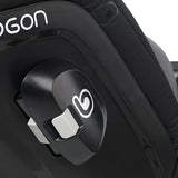 Scaun auto, Be Cool, Wagon I-Size, Rotire 360 grade, 40 - 150 cm, 0 - 36 kg, Cu Isofix si picior stabilizator, Cu protectie laterala de siguranta Conform cu standardul european de securitate ECE R129, Carbon