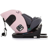 Scaun auto Chipolino Motion I-Size 40-150 cm flamingo cu sistem Isofix