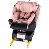 Scaun auto Chipolino Premium I-Size 40-150 cm cu sistem Isofix pink marshmallow
