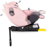 Scaun auto Chipolino Premium I-Size 40-150 cm cu sistem Isofix pink marshmallow