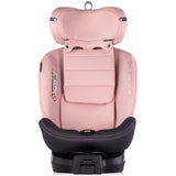 Scaun auto Chipolino Premium I-Size 40-150 cm cu sistem Isofix pink marshmallow