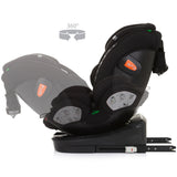 Scaun auto Chipolino Volare I-Size 40-150 cm obsidian cu sistem Isofix