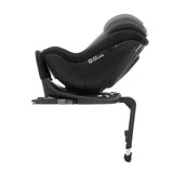 Scaun auto, Jane, Iflow I-Size, Rotire 360 grade, 40 - 105 cm, Cu Isofix si picior stabilizator, Protectie superioara in caz de impact lateral - SPS, Conform cu standardul european de securitate ECE R129, Matt Black