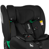 Scaun auto, Lionelo, Braam Air, i-Size, 0-36 Kg, 40-150 cm, Cu isofix si picior de fixare, Protectie laterala, Rotire 360 grade, Ajustare spatar in 5 pozitii, Tetiera reglabila in 14 trepte, Tehnologie de ventilatie Air Flow, Conform cu R129, Gri