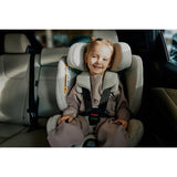 Scaun auto, Lionelo, Harmony i-Size, Rotire 360 grade, Protectie laterala, Cu spatar reglabil in 5 pozitii, Cu tetiera reglabila in 12 pozitii, 0-36 Kg, 40-150 cm, Cu Isofix, Husa din bambus, Conform cu ECE R129, Negru