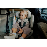 Scaun auto, Lionelo, Harmony i-Size, Rotire 360 grade, Protectie laterala, Cu spatar reglabil in 5 pozitii, Cu tetiera reglabila in 12 pozitii, 0-36 Kg, 40-150 cm, Cu Isofix, Husa din bambus, Conform cu ECE R129, Negru