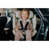Scaun auto, Lionelo, Harmony i-Size, Rotire 360 grade, Protectie laterala, Cu spatar reglabil in 5 pozitii, Cu tetiera reglabila in 12 pozitii, 0-36 Kg, 40-150 cm, Cu Isofix, Husa din bambus, Conform cu ECE R129, Negru