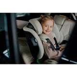 Scaun auto, Lionelo, Harmony i-Size, Rotire 360 grade, Protectie laterala, Cu spatar reglabil in 5 pozitii, Cu tetiera reglabila in 12 pozitii, 0-36 Kg, 40-150 cm, Cu Isofix, Husa din bambus, Conform cu ECE R129, Gri deschis
