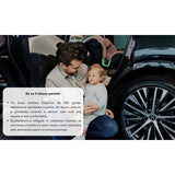 Scaun auto, Lionelo, Harmony i-Size, Rotire 360 grade, Protectie laterala, Cu spatar reglabil in 5 pozitii, Cu tetiera reglabila in 12 pozitii, 0-36 Kg, 40-150 cm, Cu Isofix, Husa din bambus, Conform cu ECE R129, Negru