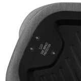Scaun auto, Lionelo, Harmony i-Size, Rotire 360 grade, Protectie laterala, Cu spatar reglabil in 5 pozitii, Cu tetiera reglabila in 12 pozitii, 0-36 Kg, 40-150 cm, Cu Isofix, Husa din bambus, Conform cu ECE R129, Gri deschis
