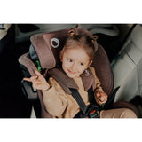 Scaun auto, Lionelo, Harmony i-Size, Rotire 360 grade, Protectie laterala, Cu spatar reglabil in 5 pozitii, Cu tetiera reglabila in 12 pozitii, 0-36 Kg, 40-150 cm, Cu Isofix, Husa din bambus, Conform cu ECE R129, Negru