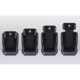 Scaun auto, Lionelo, i-Size Igo, 100- 150 cm, Cu isofix, Protectie laterala, Ajustare spatar in 2 pozitii, Tetiera Tri-Guard reglabila in 11 pozitii, Conform cu standardul european de securitate R129, Gri