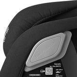 Scaun auto, Lionelo, i-Size Igo, 100- 150 cm, Cu isofix, Protectie laterala, Ajustare spatar in 2 pozitii, Tetiera Tri-Guard reglabila in 11 pozitii, Conform cu standardul european de securitate R129, Negru