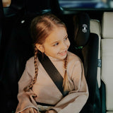 Scaun auto, Lionelo, i-Size Igo, 100- 150 cm, Cu isofix, Protectie laterala, Ajustare spatar in 2 pozitii, Tetiera Tri-Guard reglabila in 11 pozitii, Conform cu standardul european de securitate R129, Gri