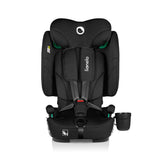 Scaun auto pliabil, Lionelo, Nelly, i-Size, 76- 150 cm, Tetiera reglabila in 15 pozitii, Spatar reglabil in 4 pozitii, Sisteme de fixare Isofix si Top Tether, Sezut lat si confortabil, Conform cu ECE R129, Negru