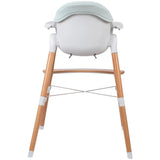 Scaun de masa, FreeON, Tin, 2 in 1 reglabil, Cu tavita si husa detasabile, Suport pentru picioare reglabil, Conform cu standardul european de securitate EN 14988:2017+A1:2020, Light Green