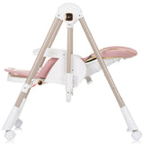 Scaun de masa Chipolino Milk Shake 2 in 1 flamingo