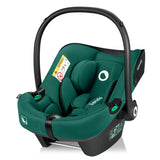 Scoica auto, Lionelo, i-Size Astrid, 0-13 Kg, 40-87 cm, Cu maner si capotina reglabile, Cu protectie laterala avansata, Salteluta confortabila, Testat ADAC, Conform cu standardul european de securitate R129, Verde