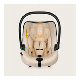 Scoica auto, Lionelo, i-Size Astrid, Include baza Isofix, 0-13 Kg, 40-87 cm, Cu maner si capotina reglabile, Cu protectie laterala avansata, Salteluta confortabila, Testat ADAC, Conform cu R129, Bej