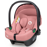 Scoica auto, Lionelo, i-Size Astrid, Include baza Isofix, 0-13 Kg, 40-87 cm, Cu maner si capotina reglabile, Cu protectie laterala avansata, Salteluta confortabila, Testat ADAC, Conform cu R129, Roz