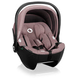 Scoica auto, Lionelo, Moxie, i-Size, 40-87 cm, Tetiera reglabila, intarita cu spuma de memorie, Carcasa ventilata, Din bambus, Protectie avansata, Conform cu R129, Mov