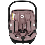 Scoica auto, Lionelo, Moxie, i-Size, 40-87 cm, Tetiera reglabila, intarita cu spuma de memorie, Carcasa ventilata, Din bambus, Protectie avansata, Conform cu R129, Mov