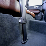 Scoica auto, Lionelo, Moxie, i-Size, Include baza rotativa 360 cu picior de fixare, 40-87 cm, Tetiera reglabila, intarita cu spuma de memorie, Carcasa ventilata, Din bambus, Protectie avansata, Conform R129, Bej
