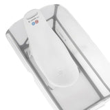 Suport pentru baie ergonomic, Jane, Nemo, De la nastere, Cu maner, Conform cu standardul european de siguranta EN 17022:2018, White