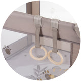 Tarc de joaca pliabil Chipolino Pop Up Tiger beige