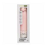 Termos lichide, FreeON, Din otel inoxidabil, Cu mentinere de temperatura de pana la 12 ore, 480 ml, Pink