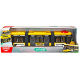 Tramvai Dickie Toys Siemens City Tram 41,5 cm galben