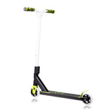 Trotineta, Lionelo, Whizz, Pentru Acrobatii, Rulmenti ABEC-9, 20 - 100 kg, Conform cu standardul european de securitate EN14619, Verde/Negru