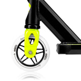 Trotineta, Lionelo, Whizz, Pentru Acrobatii, Rulmenti ABEC-9, 20 - 100 kg, Conform cu standardul european de securitate EN14619, Verde/Negru