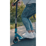 Trotineta, Lionelo, Whizz, Pentru Acrobatii, Rulmenti ABEC-9, 20 - 100 kg, Conform cu standardul european de securitate EN14619, Verde/Negru