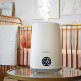 Umidificator, Bbluv, Umido, Cu ultrasunete si purificator de aer 4 In 1, Ultra silentios, Include difuzor de uleiuri esentiale, Cu panou de control digital, Cu telecomanda, Alb