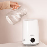 Umidificator, Bbluv, Umido, Cu ultrasunete si purificator de aer 4 In 1, Ultra silentios, Include difuzor de uleiuri esentiale, Cu panou de control digital, Cu telecomanda, Alb