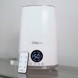 Umidificator, Bbluv, Umido, Cu ultrasunete si purificator de aer 4 In 1, Ultra silentios, Include difuzor de uleiuri esentiale, Cu panou de control digital, Cu telecomanda, Alb