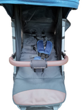 Carucior sport troler ,cu pozitie somn si  protectie insecte, albastru BBDY1CT