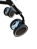 Carucior sport usor si compact, cu inchidere tip umbrela , culoare Turcoaz