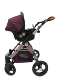 Carucior 3 in 1, L-Sun 600GT cu suspensii, roti cauciuc, reversibil , pliere compacta