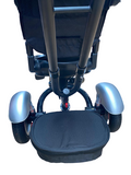 Tricicleta L-Sun SL03, cu pozitie de somn, scaun rotativ si muzica distractiva,roti cauciuc,  culoare ROSU